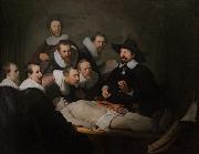 REMBRANDT Harmenszoon van Rijn The Anatomy Lesson of Dr Tulp (mk33) Sweden oil painting reproduction